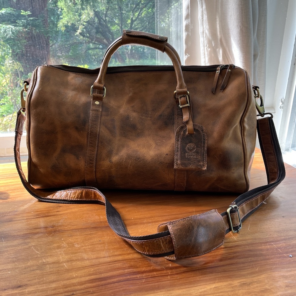 Rustic Town travel bag